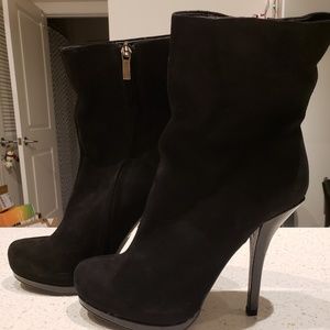 Black ankle boots